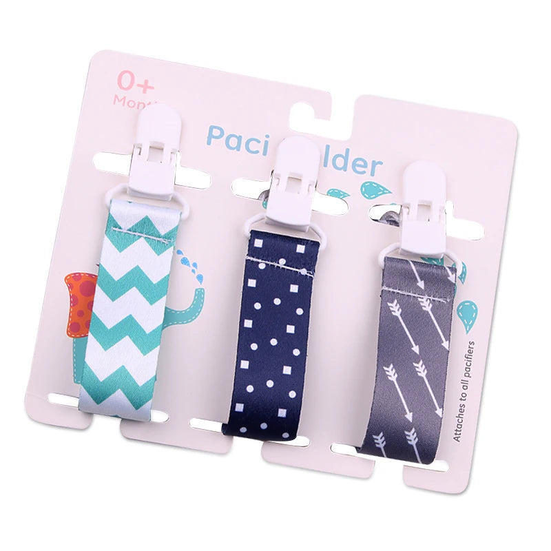 Set Baby Pacifier Clips