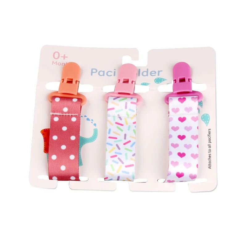 Set Baby Pacifier Clips