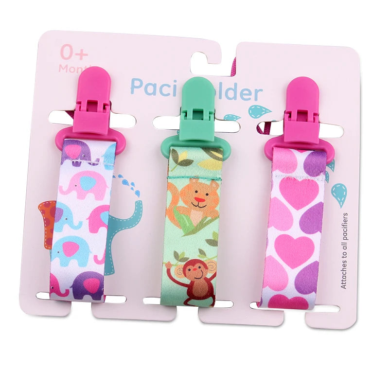 Set Baby Pacifier Clips