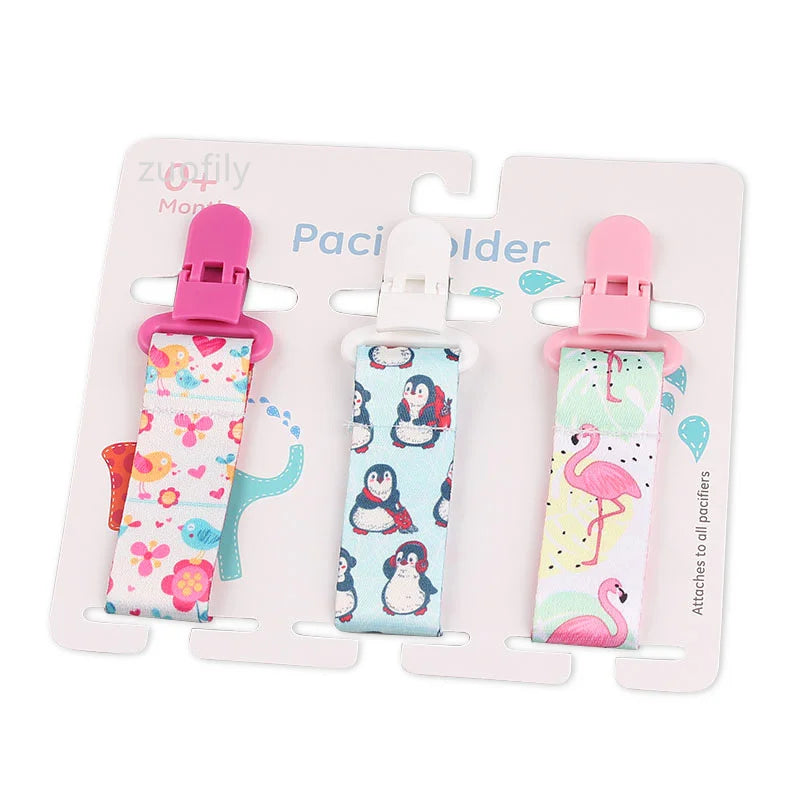 Set Baby Pacifier Clips