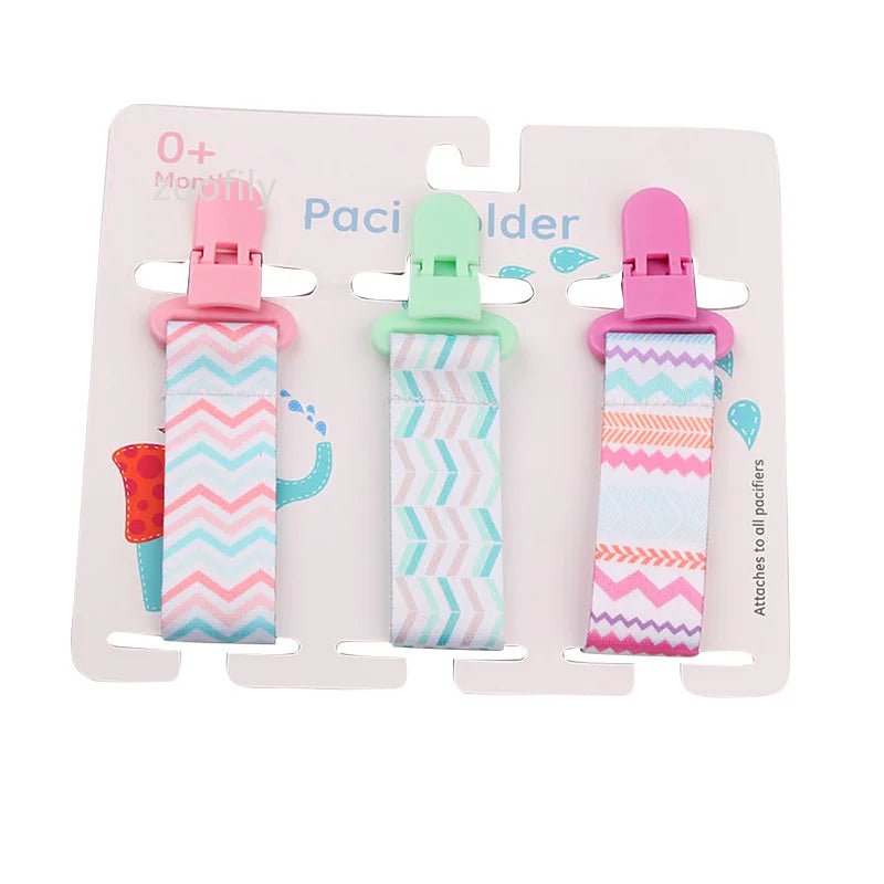 Set Baby Pacifier Clips
