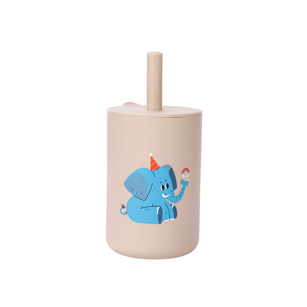 Silicone Baby Straw Cup