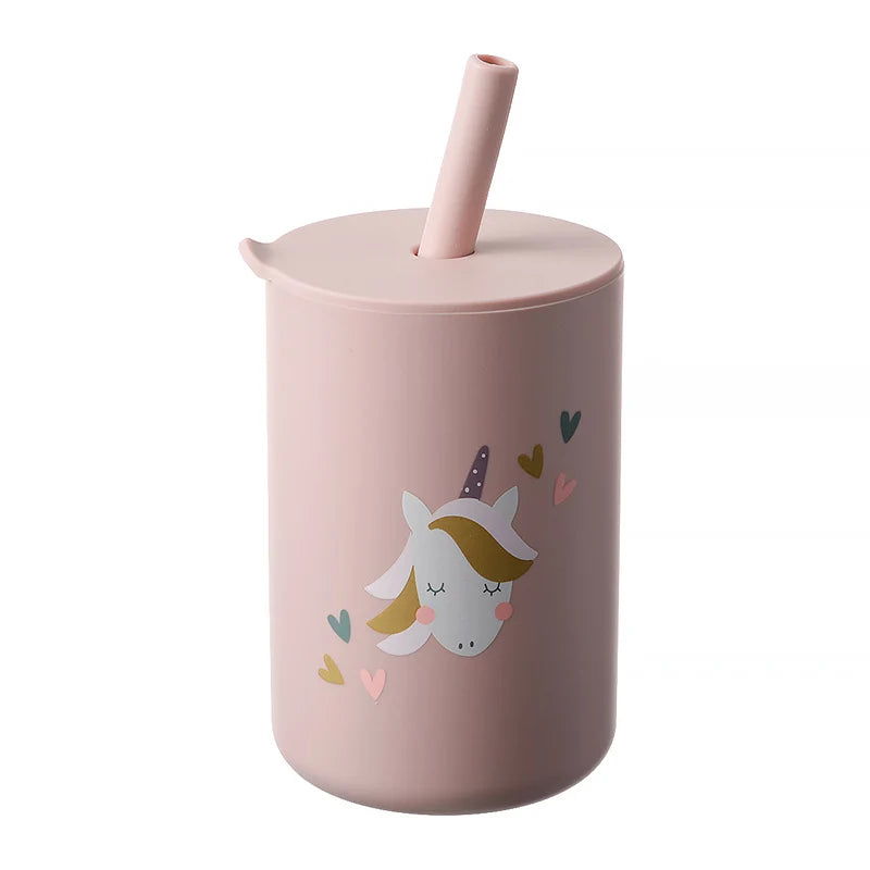 Silicone Baby Straw Cup