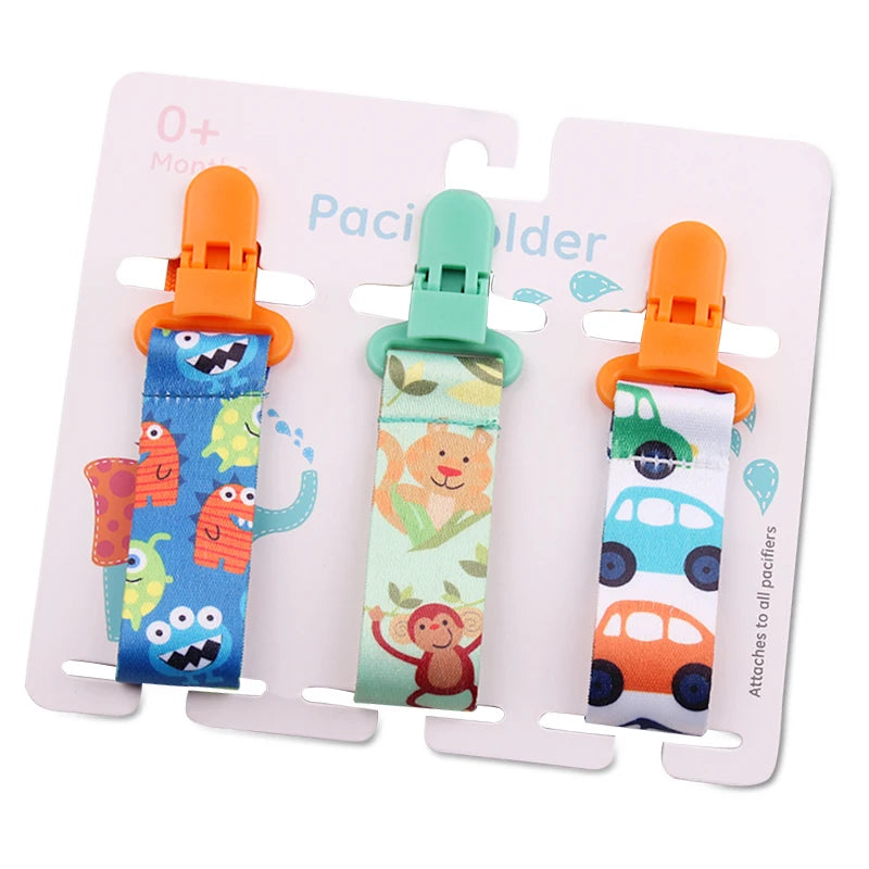 Set Baby Pacifier Clips