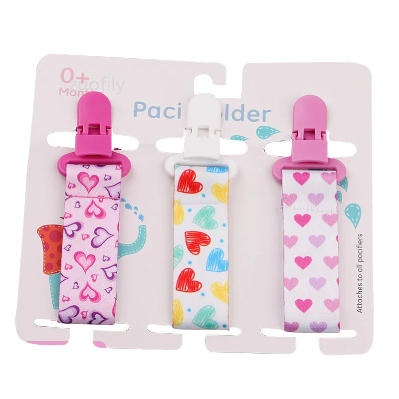 Set Baby Pacifier Clips