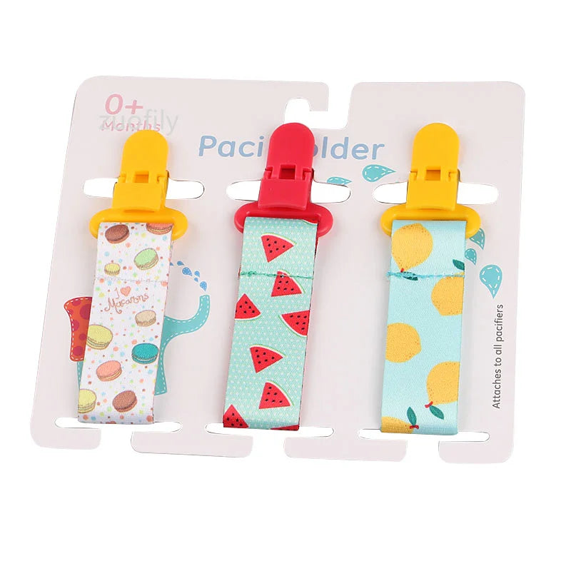 Set Baby Pacifier Clips