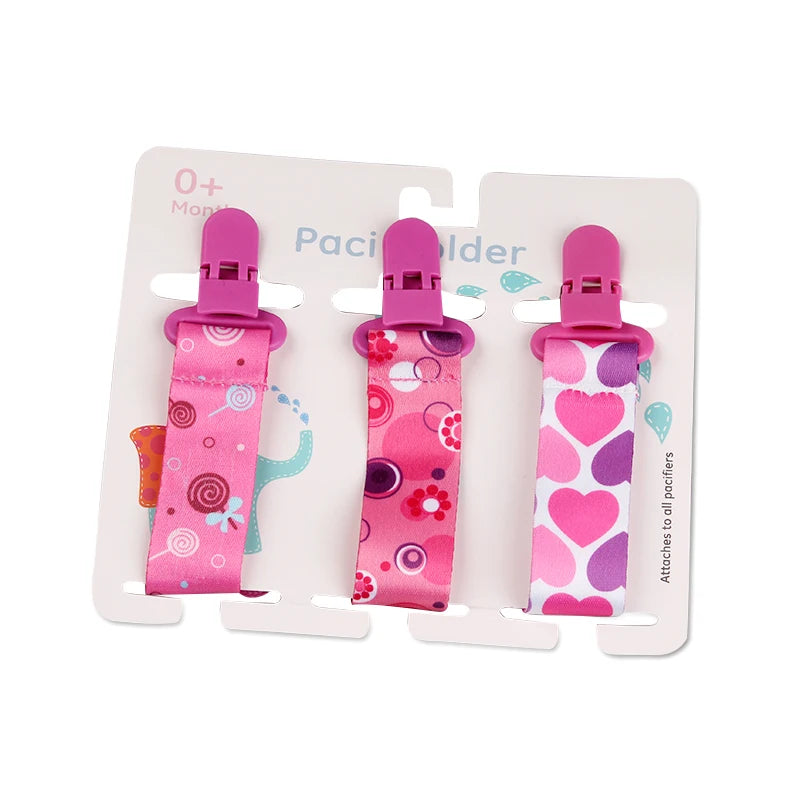 Set Baby Pacifier Clips