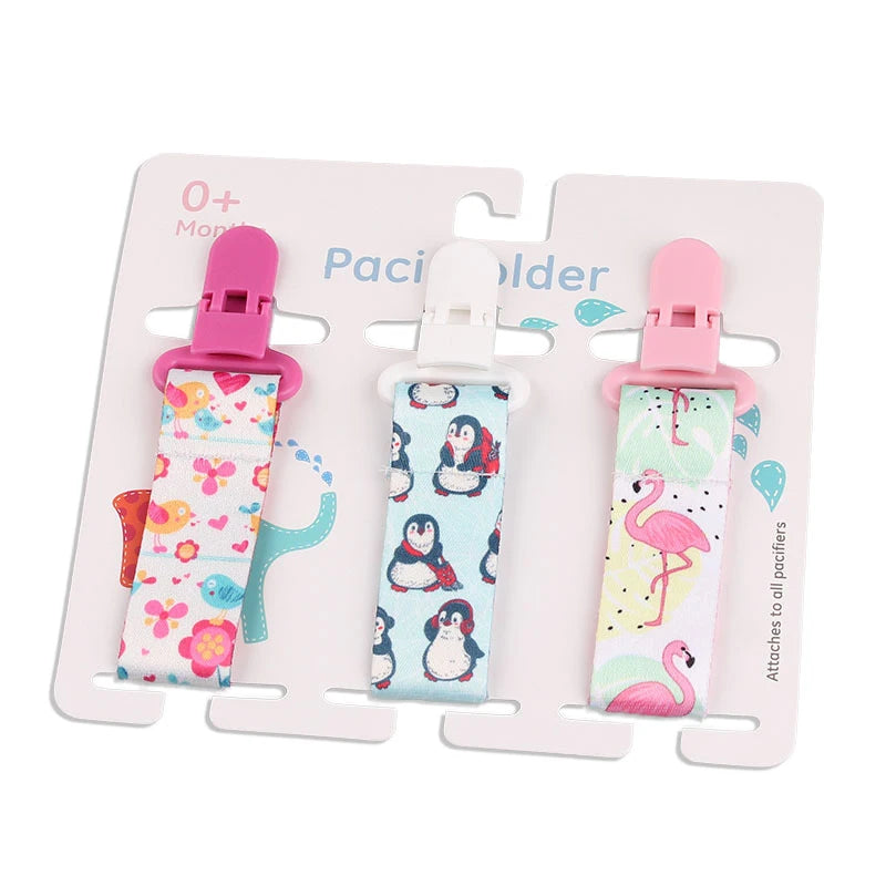 Set Baby Pacifier Clips