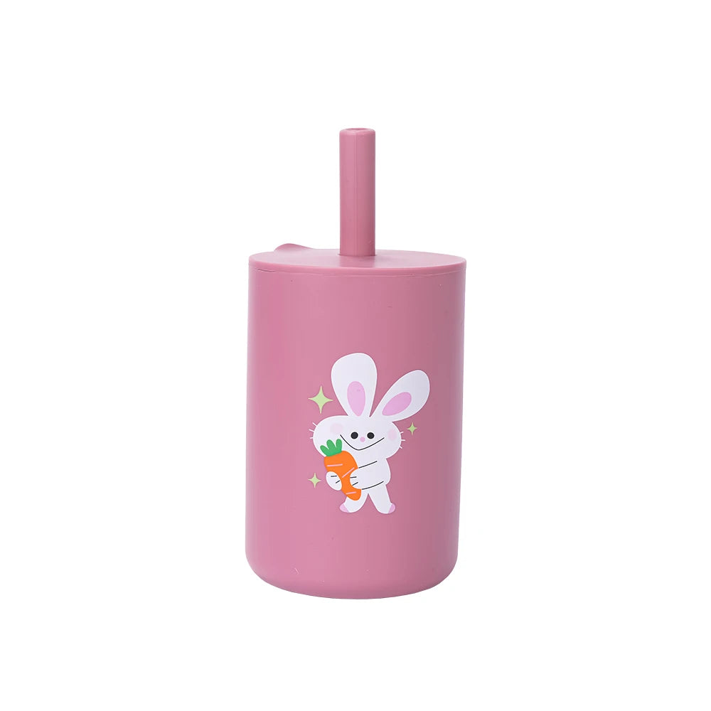 Silicone Baby Straw Cup