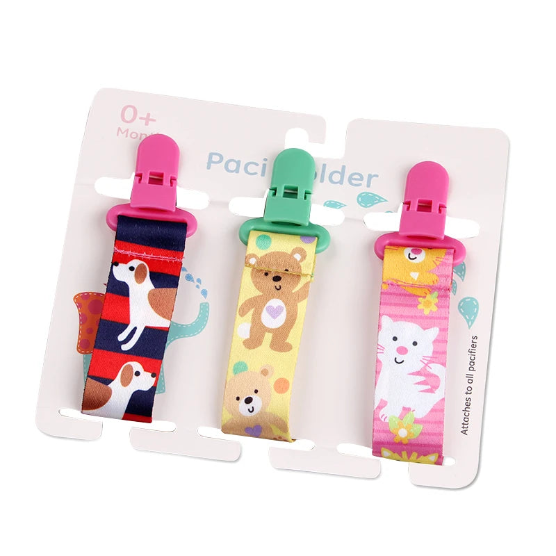 Set Baby Pacifier Clips