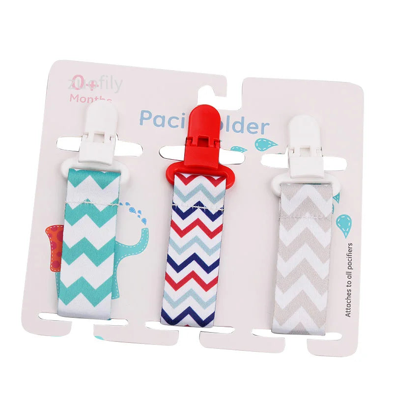 Set Baby Pacifier Clips