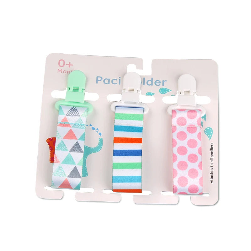 Set Baby Pacifier Clips
