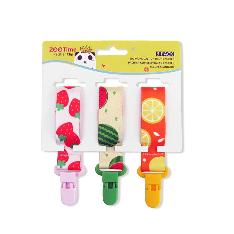Set Baby Pacifier Clips
