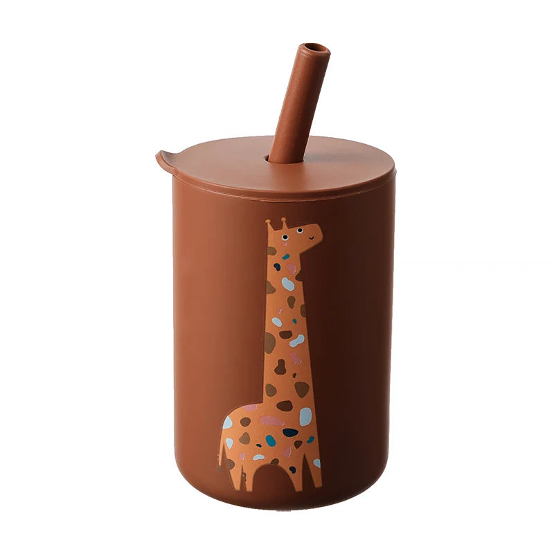 Silicone Baby Straw Cup