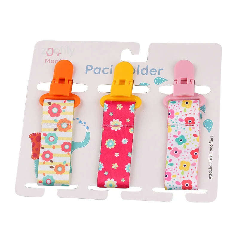 Set Baby Pacifier Clips