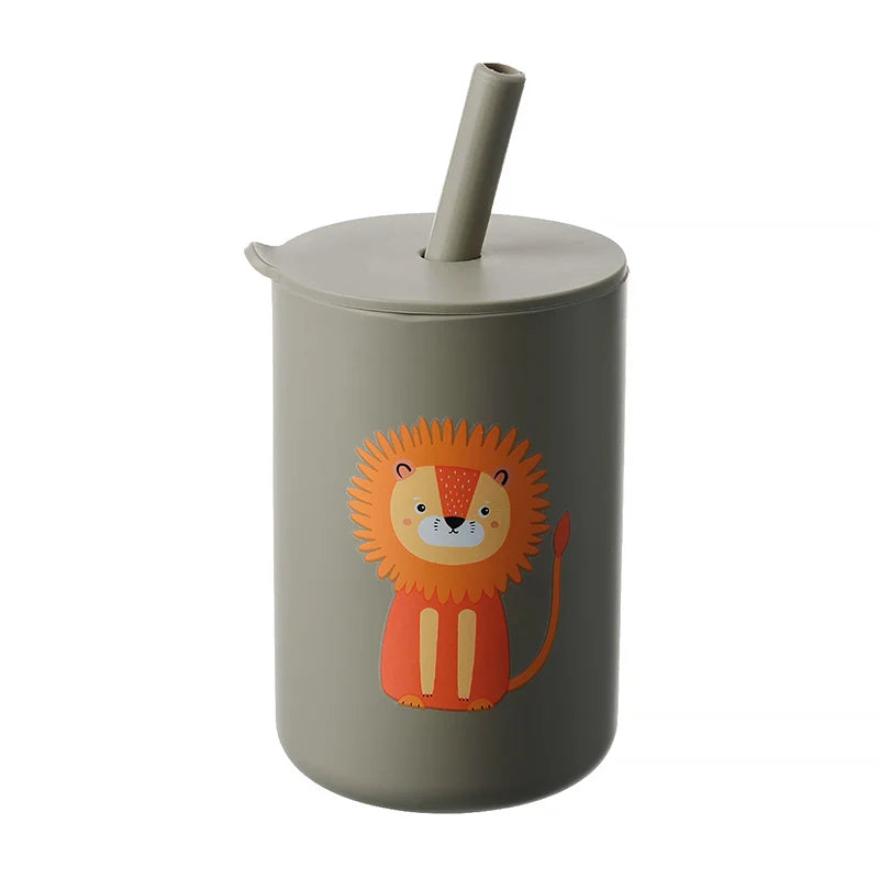 Silicone Baby Straw Cup