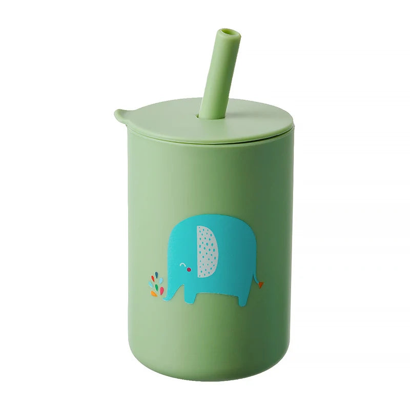 Silicone Baby Straw Cup