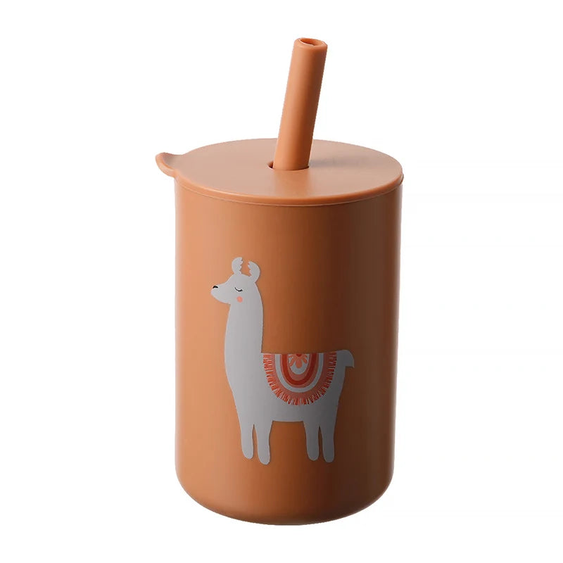 Silicone Baby Straw Cup