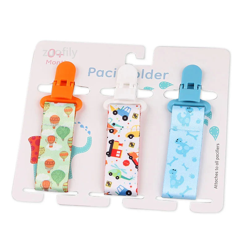 Set Baby Pacifier Clips