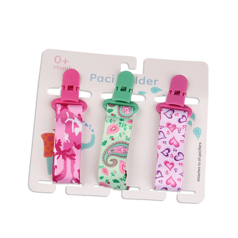 Set Baby Pacifier Clips