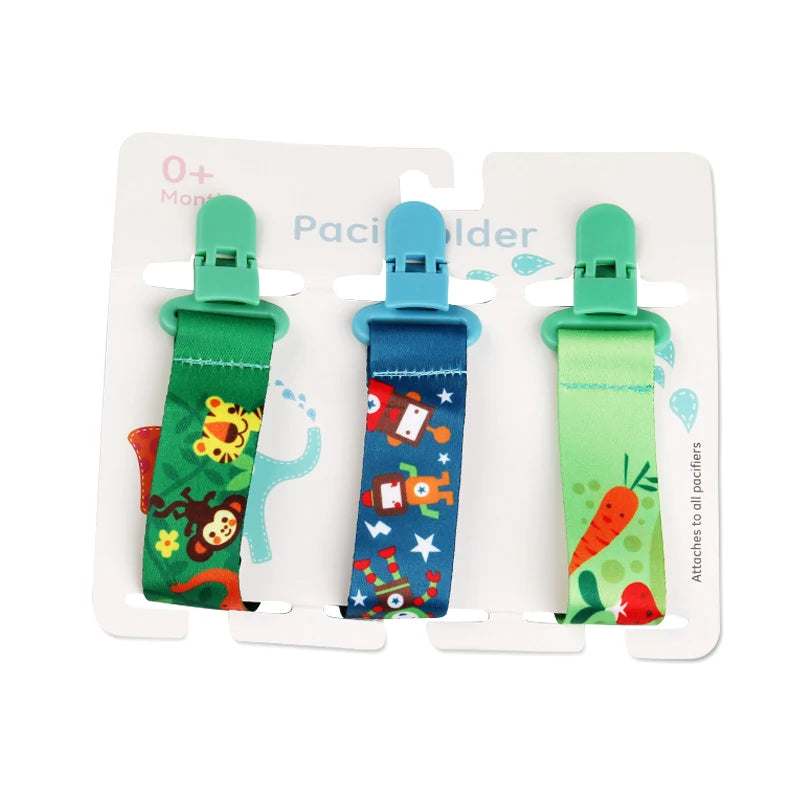 Set Baby Pacifier Clips