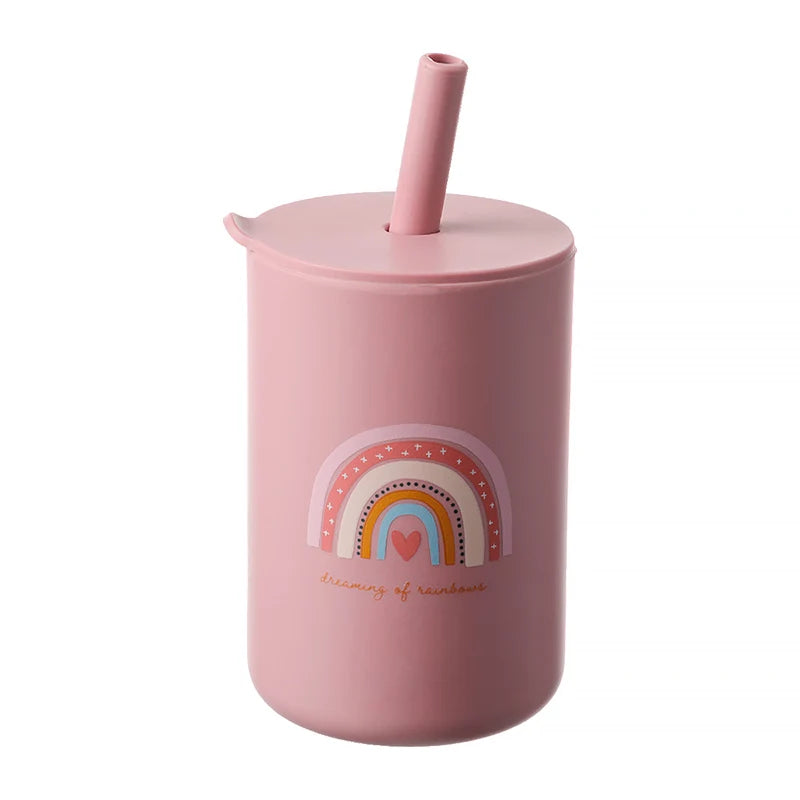 Silicone Baby Straw Cup
