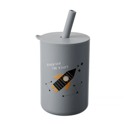 Silicone Baby Straw Cup