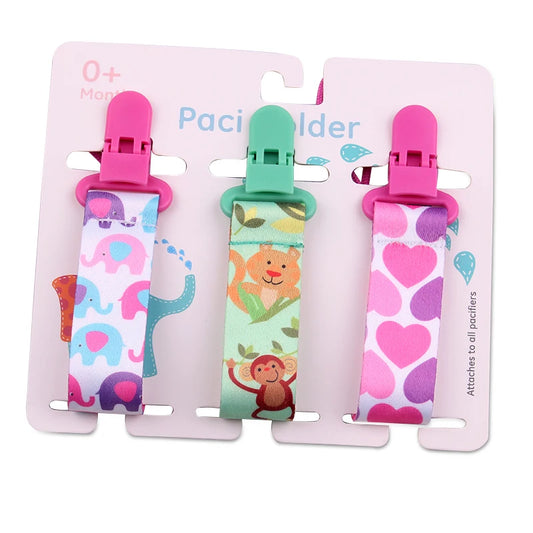 Set Baby Pacifier Clips